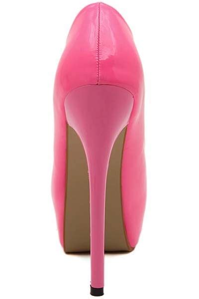 Pink Patent Leather Pump Platform Stiletto Heels On Luulla
