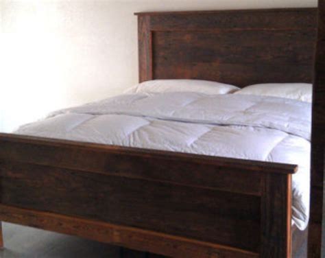 Timber Frame Trestle Bed Rustic Bed Big Timber Bed Queen Etsy Big