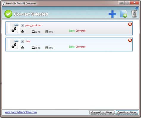 It has a simple interface through which anyone. Free MIDI To MP3 Converter 1.0 Free download