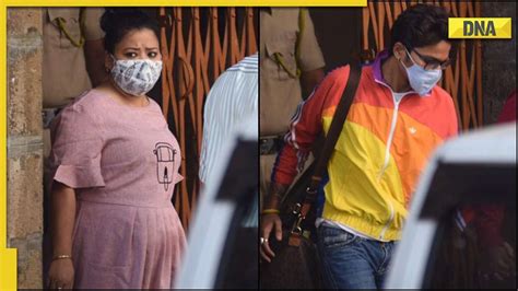 Ncb Files Charge Sheet Against Comedian Bharti Singh Husband Haarsh Limbachiyaa In Drugs Case