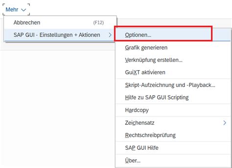 Sap Gui Optionen Und Einstellungen Konfigurieren Hot Sex Picture