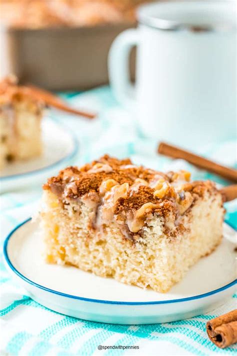 Pour remaining batter over top and bake at 350 degrees for 1 hour, or until cake tests done. Christmas Coffee Cake Recipes - Cinnamon Streusel Coffee ...