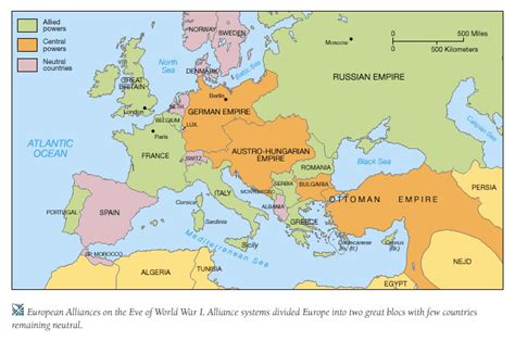 First world war interactive map: HIstory 303: Europe in the Twentieth Century