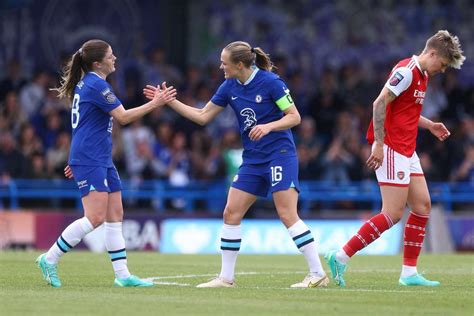 Chelsea On Verge Of Fourth Straight Wsl Title After Win Over Arsenal