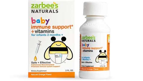 Zarbees Naturals Baby Immune Support Vitamins Immune Support
