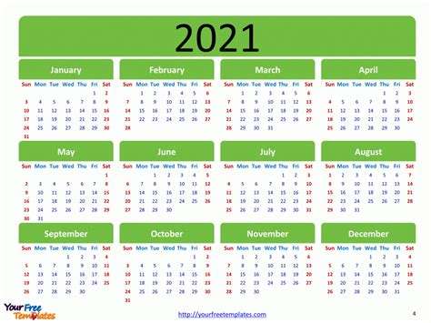 Optionally with marked federal holidays and major observances. 2021 Calendar Editable | Calendar Printables Free Templates