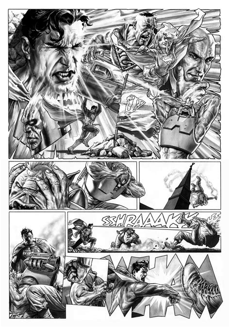 Superman By Lee Bermejo Comic Books Illustration Comic Book Artists