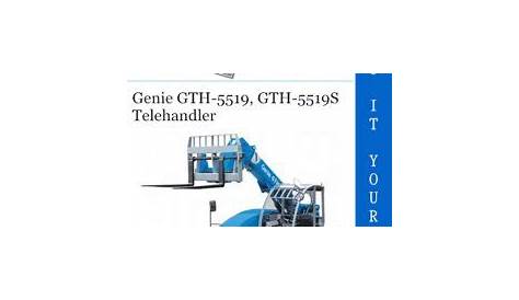 genie gth-5519 parts manual