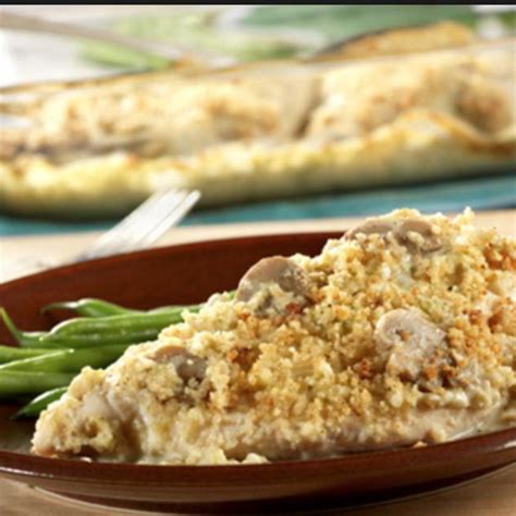 Creamy baked chicken breast casserole