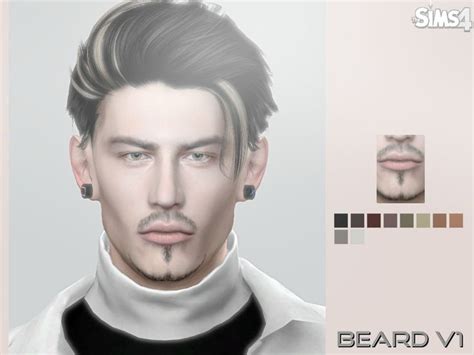 Pin By The Sims Book On Sims 4 Accessories Cc Sims 4 Beard Sims 4 Cc