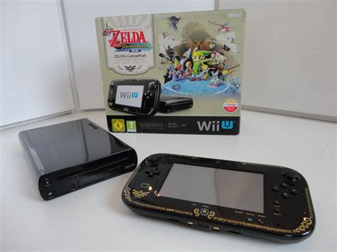 Wii U Console 32gb Premium Zelda Limited Edition Cradle