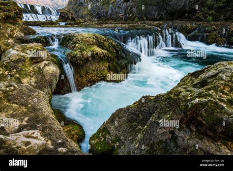 Beautiful Strbacki Buk Waterfall In Una Parkbosnia And Herzegovina