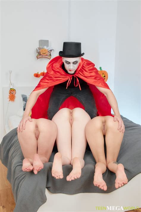 Halloween Threesome Sacrifice Picture At Sensual Girls