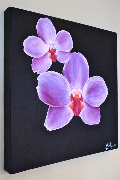 How To Paint Orchids Howtovh