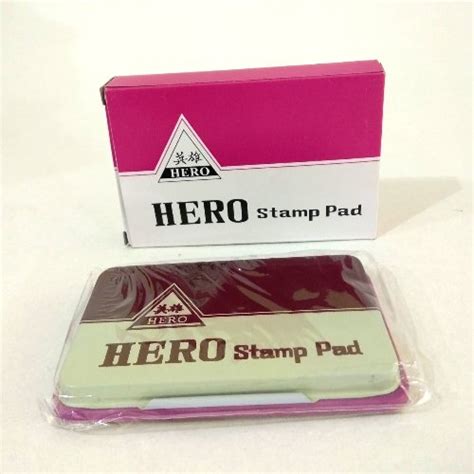 Jual Stamp Pad Hero Bak Stempel Tempat Stempel Di Lapak Mitra Plastik