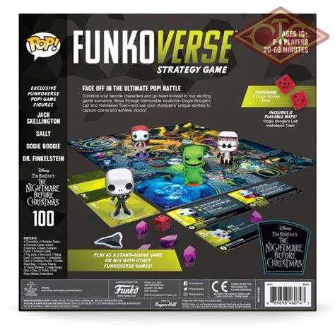 Funko Pop Board Game Disney The Nightmare Before Christmas Strate
