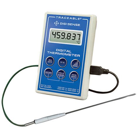 Digi Sense Calibrated Scientific Single Input Rtd Thermometer