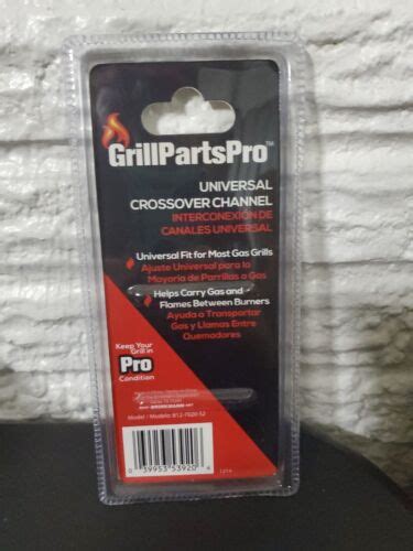 Brinkmann Grill Parts Pro Universal Crossover Channel Gas Grill New Ebay