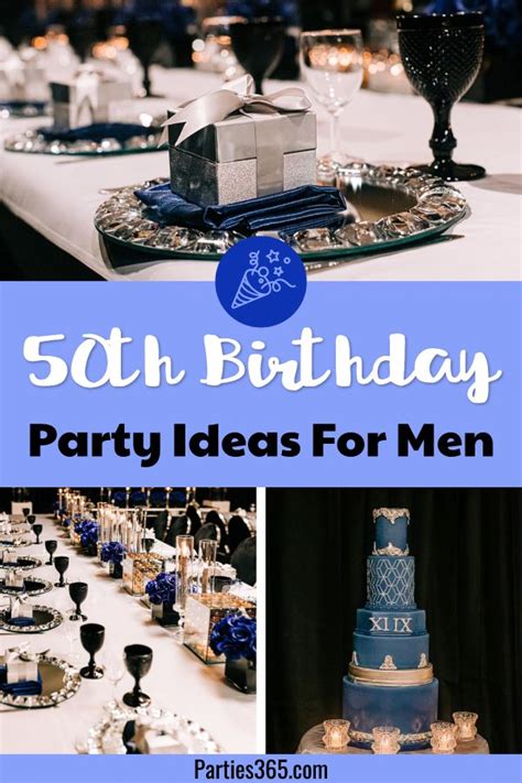Ideas For A Masculine Milestone 50th Birthday Party Artofit