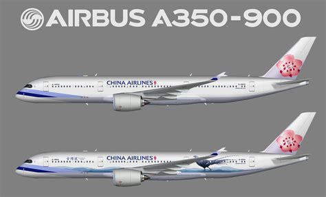 China Airlines Airbus A350 900 Juergens Paint Hangar