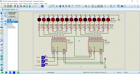 How To Control 16 Leds With 74hc595 Shift Register