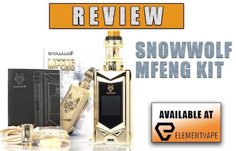 I've been using the snow wolf for a little more than two weeks, and it continues to amaze me. Sigelei Snowwolf MFENG Mod Kit Review | Spinfuel VAPE
