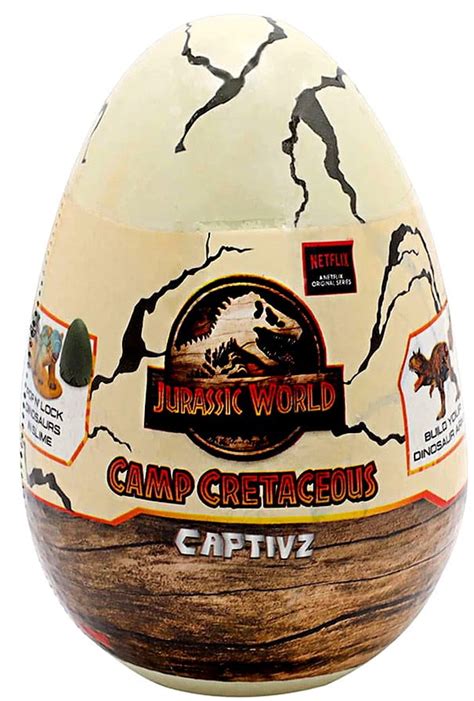 Jurassic World Camp Cretaceous Captivz Mystery Egg Pack 1 Random Figure