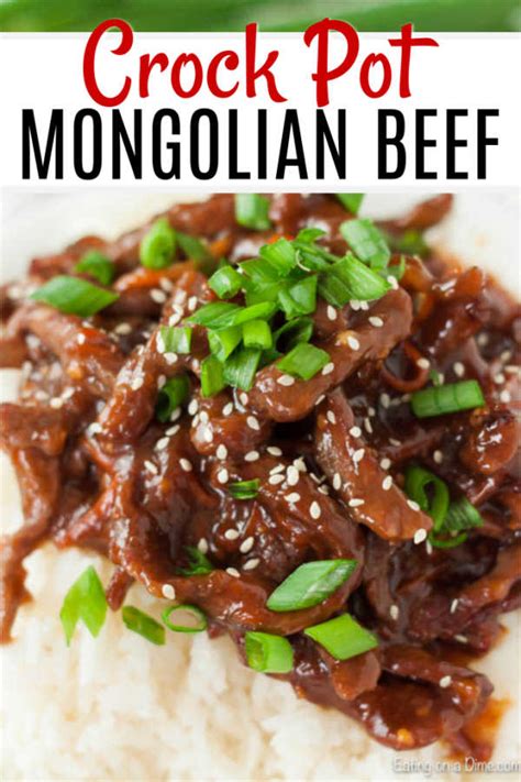 Slow Cooker Mongolian Beef Easy Crock Pot Mongolian Beef