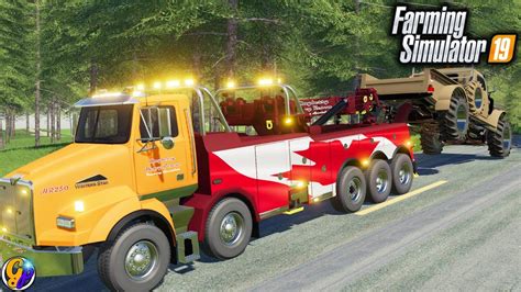 Tow Truck Farming Simulator Towtruck Mod Fs