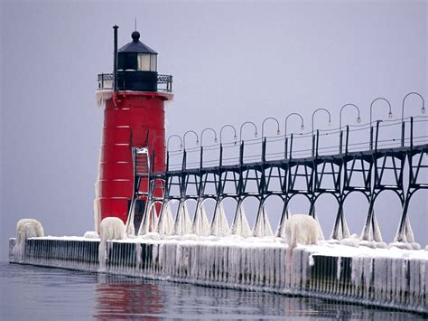 44 Michigan Lighthouses Desktop Wallpaper On Wallpapersafari
