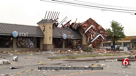 Saturday Marks 5 Years Since Early Morning Tulsa Tornado