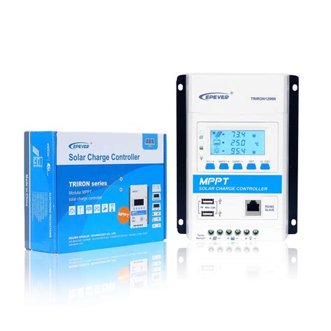 Epever Mppt Solar Charge Controller A V Auto Work Intelligent Modular Designed Regulator