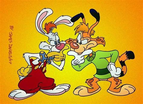 Roger Rabbit Meets Bonkers T Bobcat Classic Cartoon Characters