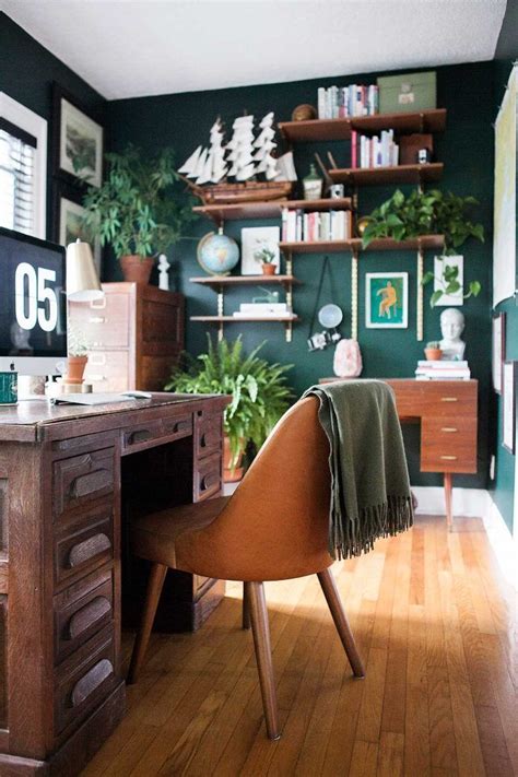 20 Green Home Office Ideas