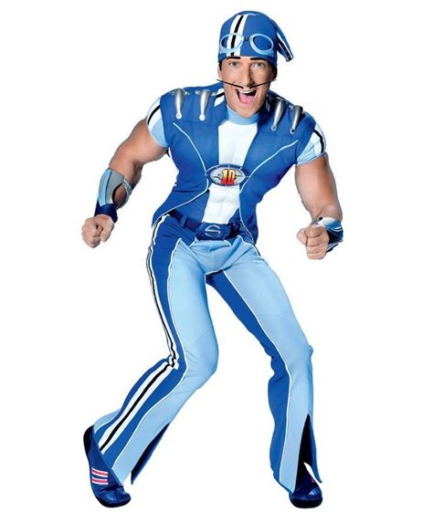 Costum Sportacus Lazy Town Adult