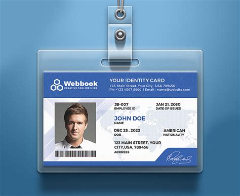 Stay calm, because graphicsfamily is coming up with hundred new id card designs. Creative ID Card PSD Template Free Download (in 4 Colors ...