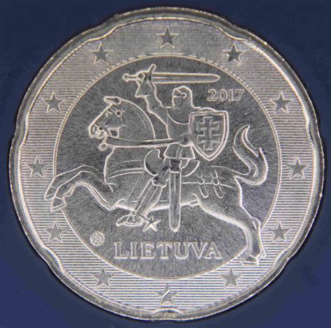 Lituanie 20 Cent 2017 Pieces Eurotv Le Catalogue En Ligne Des Monnaies