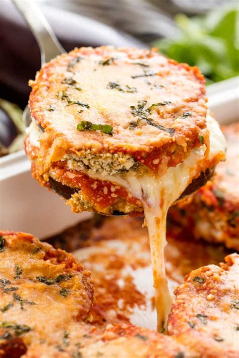 Best Baked Eggplant Parmesan Grandma S Simple Recipes