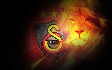 Download Wallpapers Galatasaray Fc Fan Art Logo Super Lig Turkish