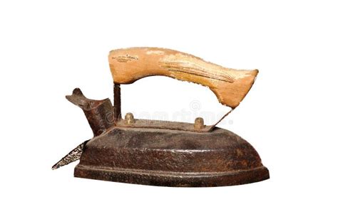 Old Iron For Ironing Clothes Stock Image Image Of Fashioned Objects