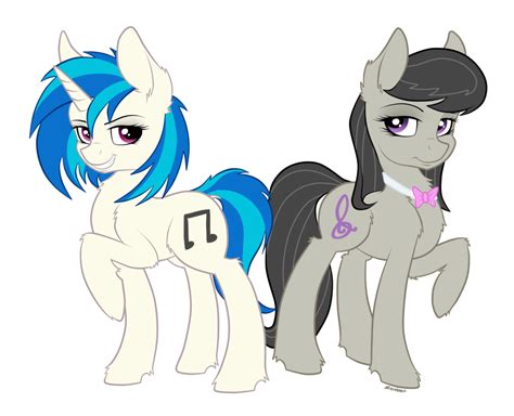 Vinyl And Octavia Little Pony Vinyl Pony