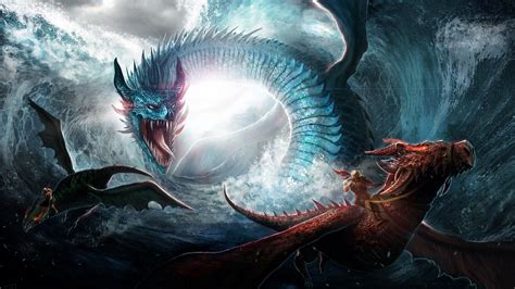 Mythical Sea Creatures Wallpapers Wallpaper Cave