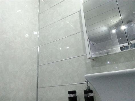 Light Grey Marble Wall Ceiling Panels Showers Wet Walls Gloss Lentine