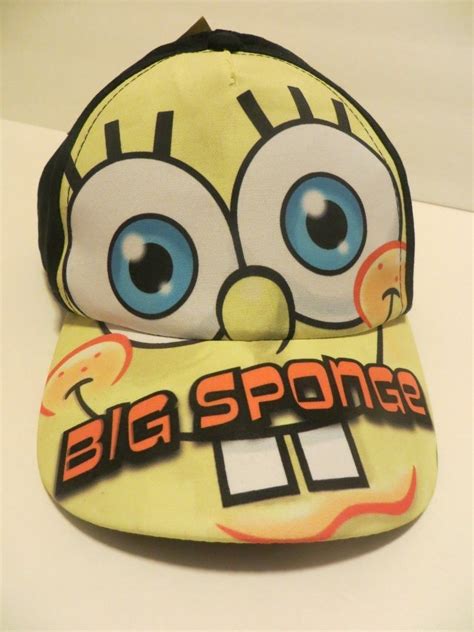Spongebob Squarepants Toddleryouth Cap Baseball Hat Kids One Size