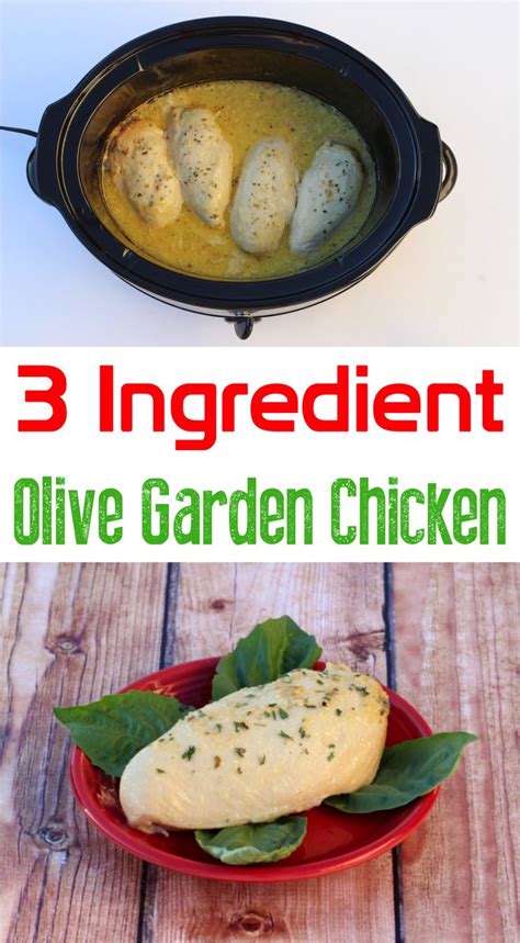 Maybe you would like to learn more about one of these? Olive Garden Chicken Crockpot Recipe | Chicken crockpot ...