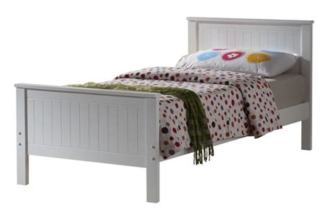 For special and customized white metal bed frame single, you can contact various sellers on the site for deals specifically tailored to your needs, including large orders. Joseph Larissa 3ft Single White Wooden Bed Frame by UK Bed ...