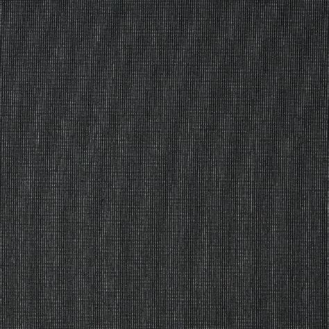 Black Onyx Dark Plain Chenille Soil And Stain Repellent Upholstery Fabric