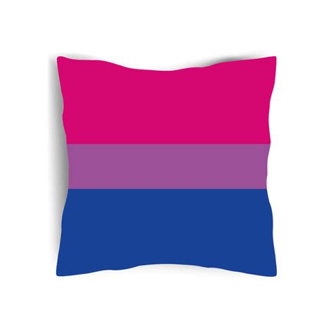 bisexual pride cushion flags and flagpoles