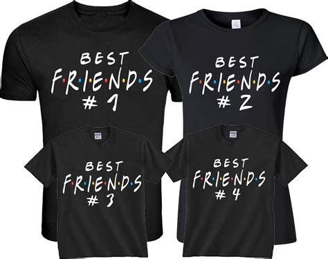 Cute Matching Best Friends Shirts