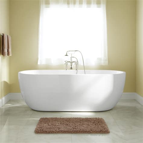 · contemporary freestanding soaking tub. Boyce Acrylic Freestanding Tub - Freestanding Tubs ...